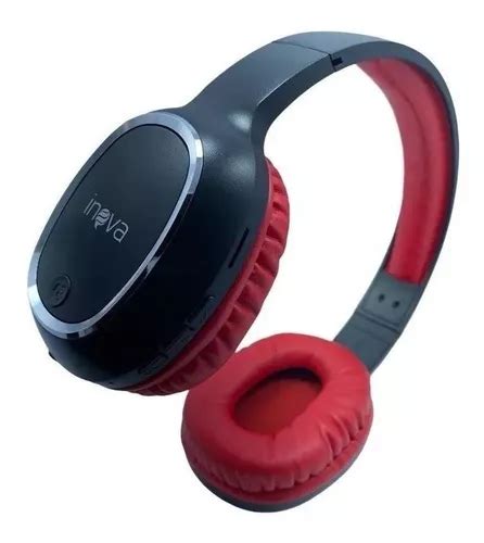 Fone Ouvido Est Reo S Fio Bluetooth Fon Vermelho Inova Mercadolivre