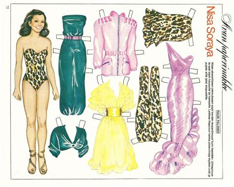 papinukker Google søgning Paper dolls Vintage paper dolls Fabric