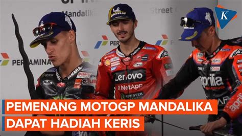 Keris Lombok Jadi Hadiah Pemenang Motogp Mandalika Begini Bentuknya