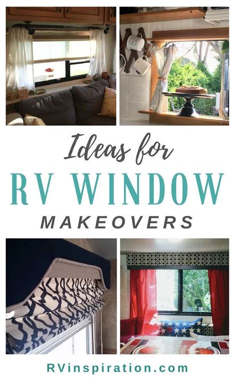 Rv Window Makeover Ideas With Pictures Camper Makeover Camper