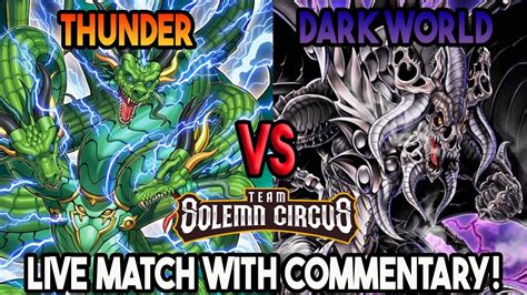 Thunder Dragons Vs Danger Dark World Yu Gi Oh Locals Feature Match