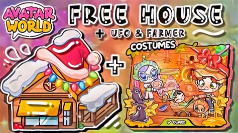 Free House Ufo Farmer Pack At Avatar World Pazu Avatar World