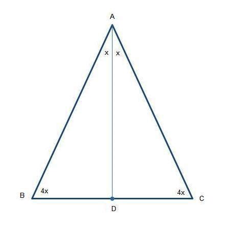 N Triunghiul Isoscel Abc Cu Baza Bc Punctul D Este Mijlocul Laturii Bc