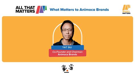 What Matters To Animoca Brands YouTube