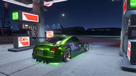 Nfs Payback Nissan 350z From Nfs Underground 2 Full Customization Air Suspension Youtube