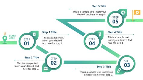 Visual Roadmap PowerPoint Template & Presentation Slides