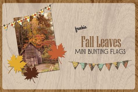 fall-leaves-header Mini Bunting, Bunting Flags, Free Falling, Fall Mini, Party Needs, Fall ...