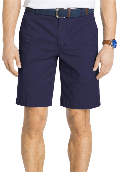 Izod Izod Mens Regular Fit Saltwater Stretch Chino Shorts