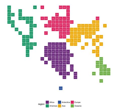 Tutorial A World Tile Grid Map In Ggplot2