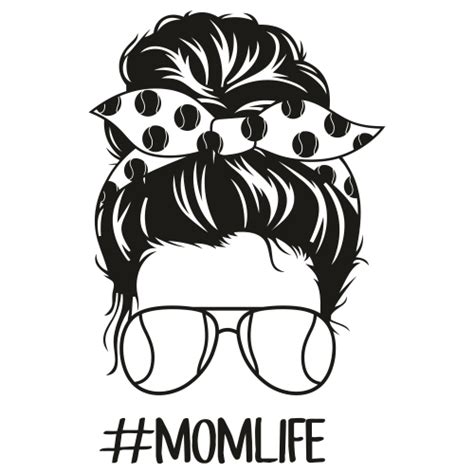 Tennis Mom Life Black Svg Mom Life Vector File Mom Life Tennis Svg Cut Files Png Svg Cdr