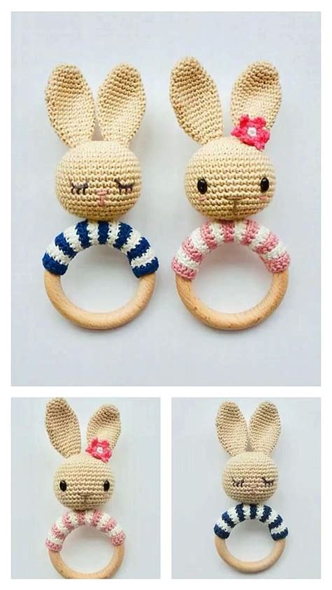 Spring Bunny Rattle Crochet Pattern Artofit