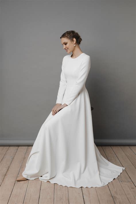 Simple Wedding Dress Sleeves