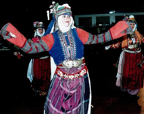 Traditional Festive Costume Of The Alevi Villages West Of Edremit