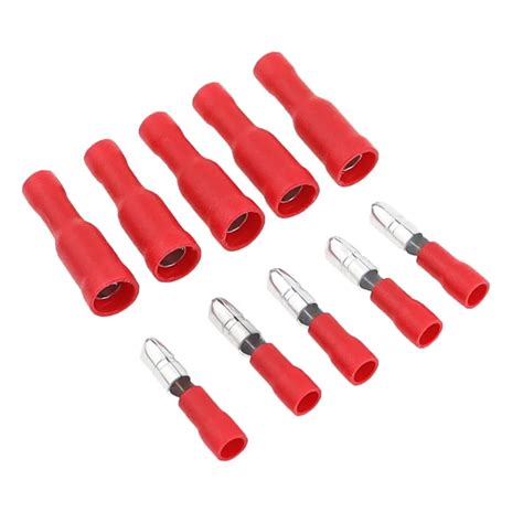 Fashion Shopping Style Global Featured Wire Butt Connectors Red Vinyl 22 18 Gauge Awg Ga Car