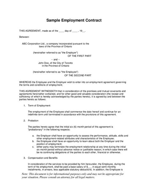 Free 4 Sample Restaurant Employment Forms In Pdf