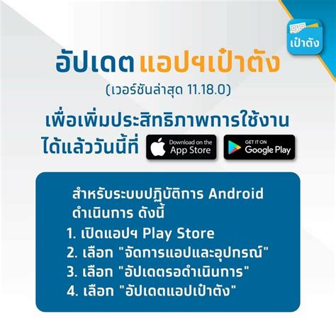 แอปเป๋าตังเข้าไม่ได้ กรุงไทยแนะ กดอัปเดตใน Play Store Thaiger ข่าวไทย