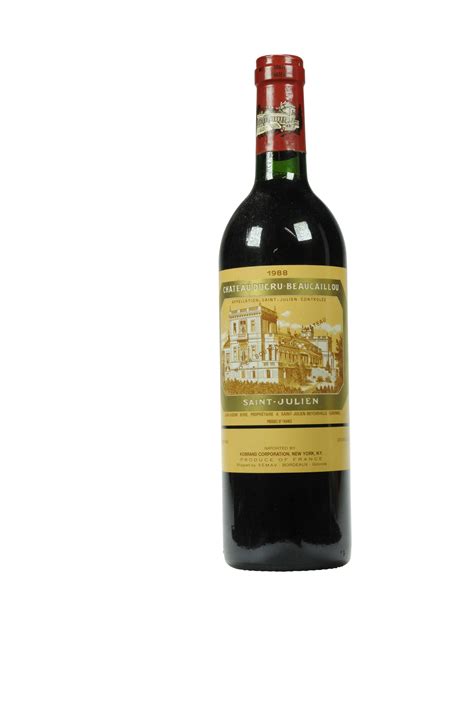 Château Ducru Beaucaillou Vertical Saint Julien 2ème Cru Classé