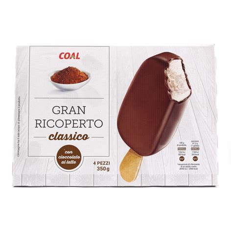 Gelato Stecco Gran Ricoperto Classico X Gr Linea Coal