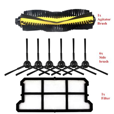 Ilife Robot Vacuum Cleaner Spare Parts Kits for ILIFE V7S Replacement ...