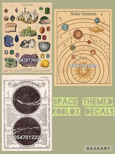 Space Decals Space Decals Bloxburg Decals Codes Wallpaper Bloxburg