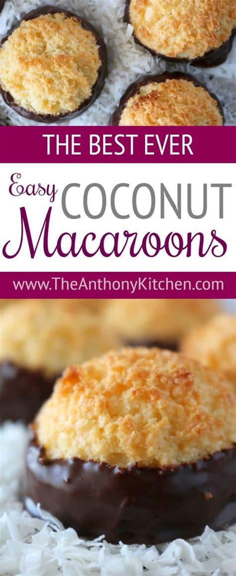 Chocolate Coconut Macaroon Recipe With Sweetened Condensed Milk Bryont Blog