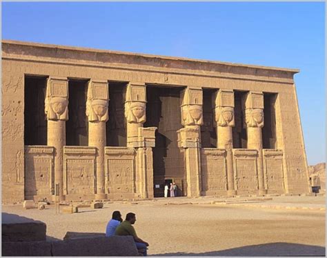 Abydos Temple In Egypt The Temple Of Seti I The Temple Of Abydos