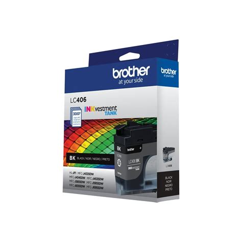 Brother LC406BK - Black - original - ink cartridge - for Brother MFC-J4335DW, MFC-J4535dw ...