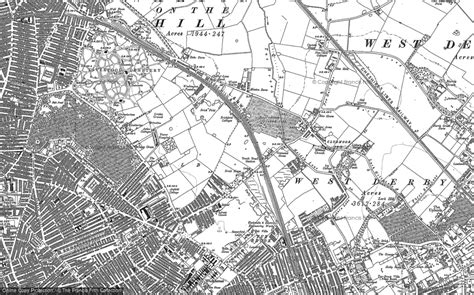 Historic Ordnance Survey Map Of Anfield 1906 1907