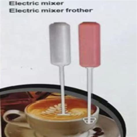 Mixer Misturador Mini Batedor Eletrico Omeletes Bebidas Portatil Cafe