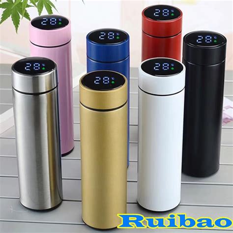 Jual Termos Suhu Temperature Botol Minum Smart LED Thermos Tumbler