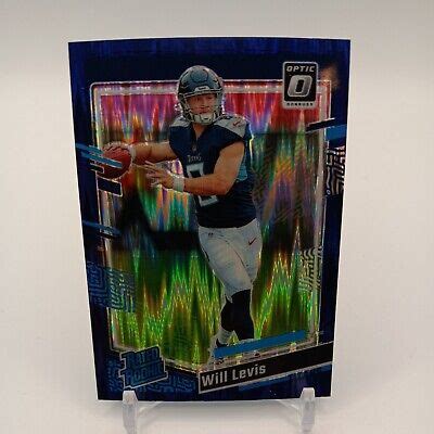 Will Levis Rc Purple Shock Prizm Rated Rookie Panini Donruss