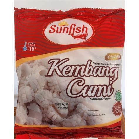 Jual Sunfish Kembang Cumi Flower Squid Kaki Naga 500gr Shopee