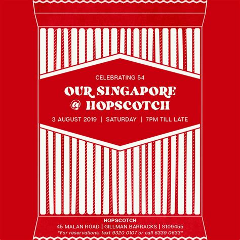 Celebrating 54 Our Singapore At Hopscotch Hopscotch Bar