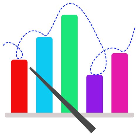 Bar Chart Pointer Png