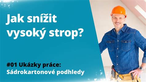 Strop ze sádrokartonu nemusí být nuda 01 Ukázky práce