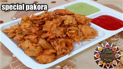 Crispy Pakora Recipe Potato Mix Pakora Recipe Ramzan By