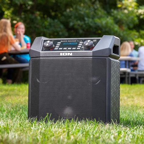 ION Audio Block Rocker Plus | 100W Portable Battery Powered Speaker ...