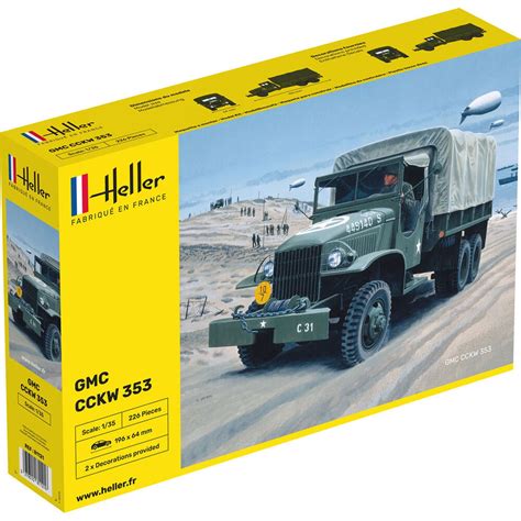 GMC CCKW 353 Maqueta de camión 1 35 Heller Calle De Las Maquetas