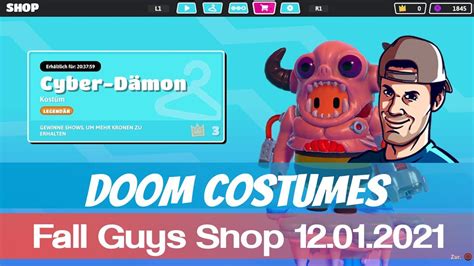 Doom Costumes Fall Guys Endlich Neue Skins Ab 120121 Youtube