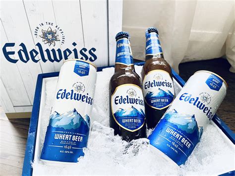 Be Instantly Transported To The Alps With Edelweiss Premium Wheat Beer