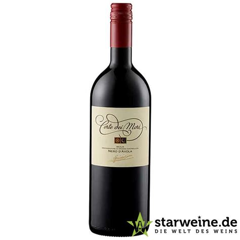 Corte Dei Mori Nero D Avola Sicilia Rotwein Kaufen Starweine De