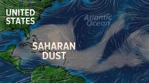 Video Incoming Saharan dust could impact US health - ABC News