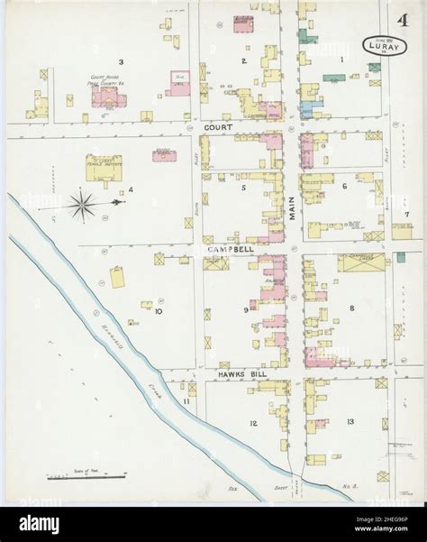 Map of luray virginia hi-res stock photography and images - Alamy