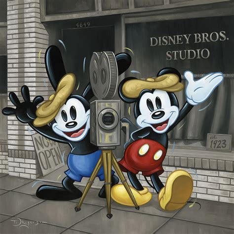 Tim Rogerson Bros In Business Gallery Wrapped Giclee On Canvas Disney