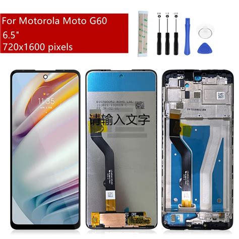 Pantalla Lcd Para Motorola Moto G Montaje De Digitalizador Con