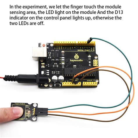 Keyestudio Capacitive Touch Sensor Module for Arduino