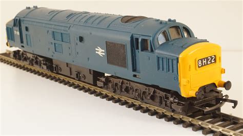 Hornby R751 Class 37 37130 In Br Blue Zero 1 Dcc Fitted Oo Gauge