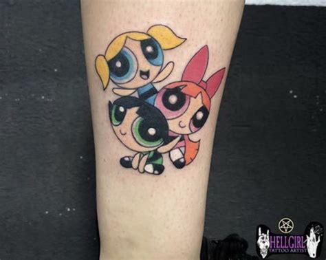 Powerpuff Girls Tattoo Ideas