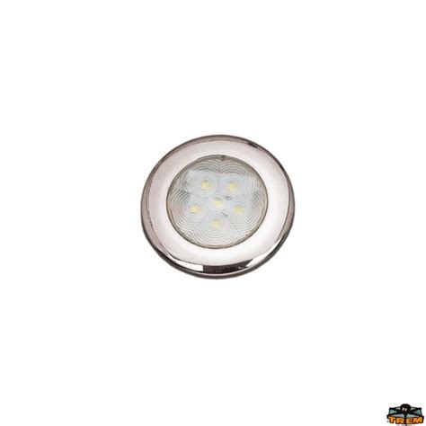 Plafoniera Led Senza Incasso Luce Bianca Fuorigiri Nautica