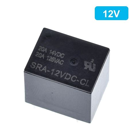 5V 12V 24V 20A DC Power Relay SRA 05VDC CL SRA 12VDC CL SRA 24VDC CL